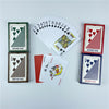 Jeu de cartes de Poker en plastique de couleurs différentes