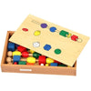 Montessori : Jouet en bois coloré