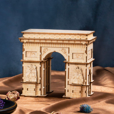 Arc de Triomphe en bois 3D