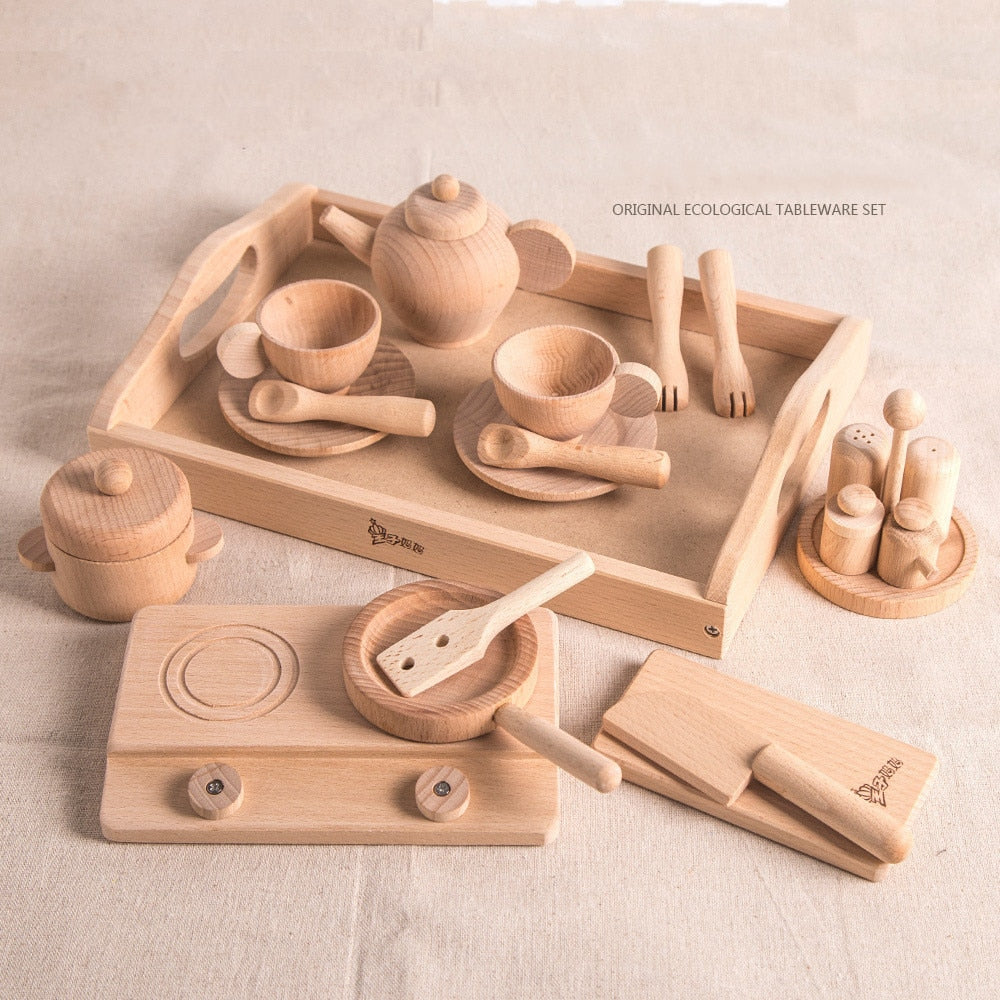 Cuisine en bois Montessori – BellyStar